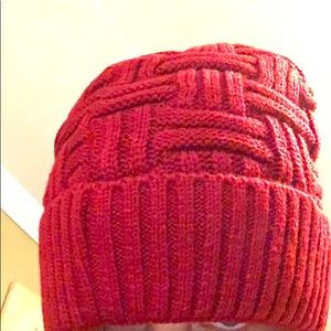 Men/women’s LORITTA BEANIES Skull Cap crimson